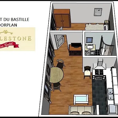 Le Secret Du Bastille דירה *